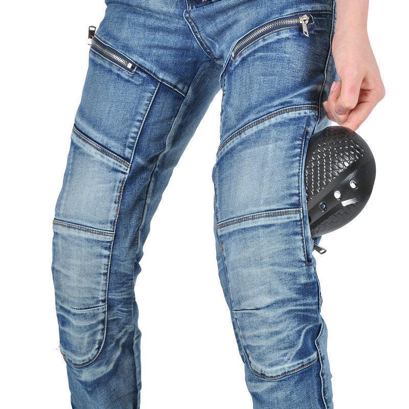 VOLERO™ Glossy Coated Fabric Motorcycle Pants for Women