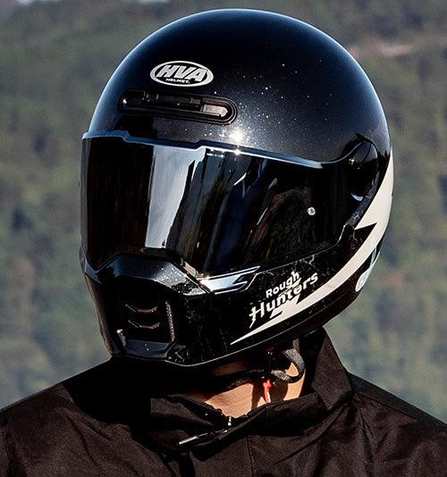 full face motorcycle helmet vintage HVA™ Retro Full-Face Motorcycle Helmet – Bean's Moto Booth