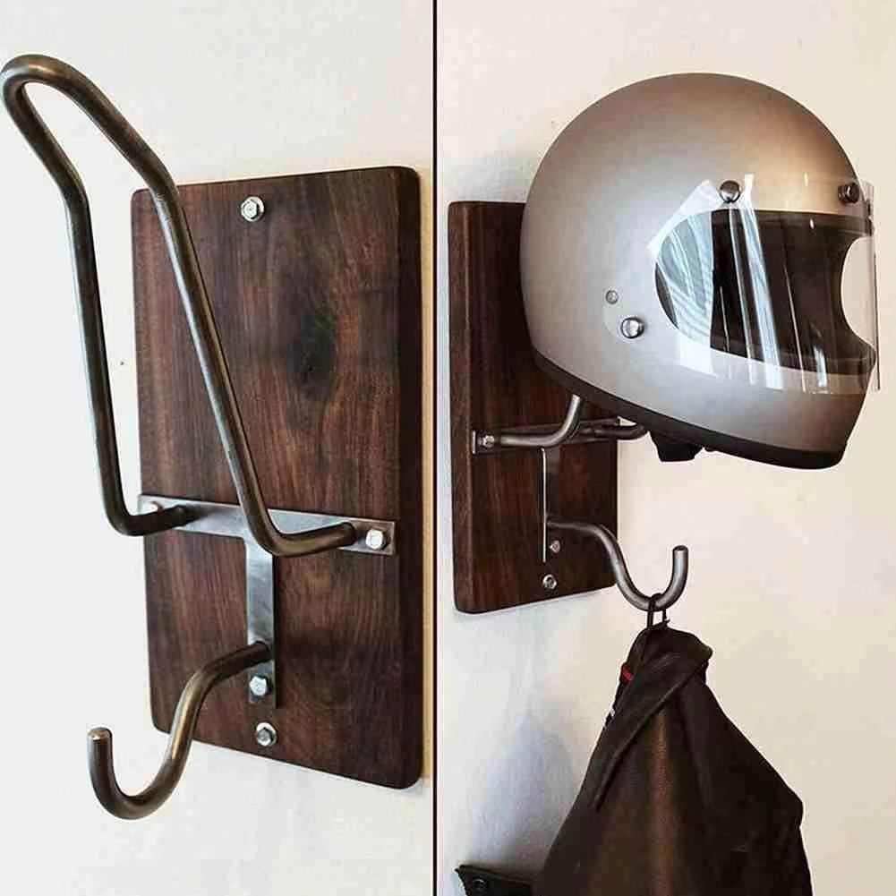 bike and helmet rack Motorcycle Helmet Stand