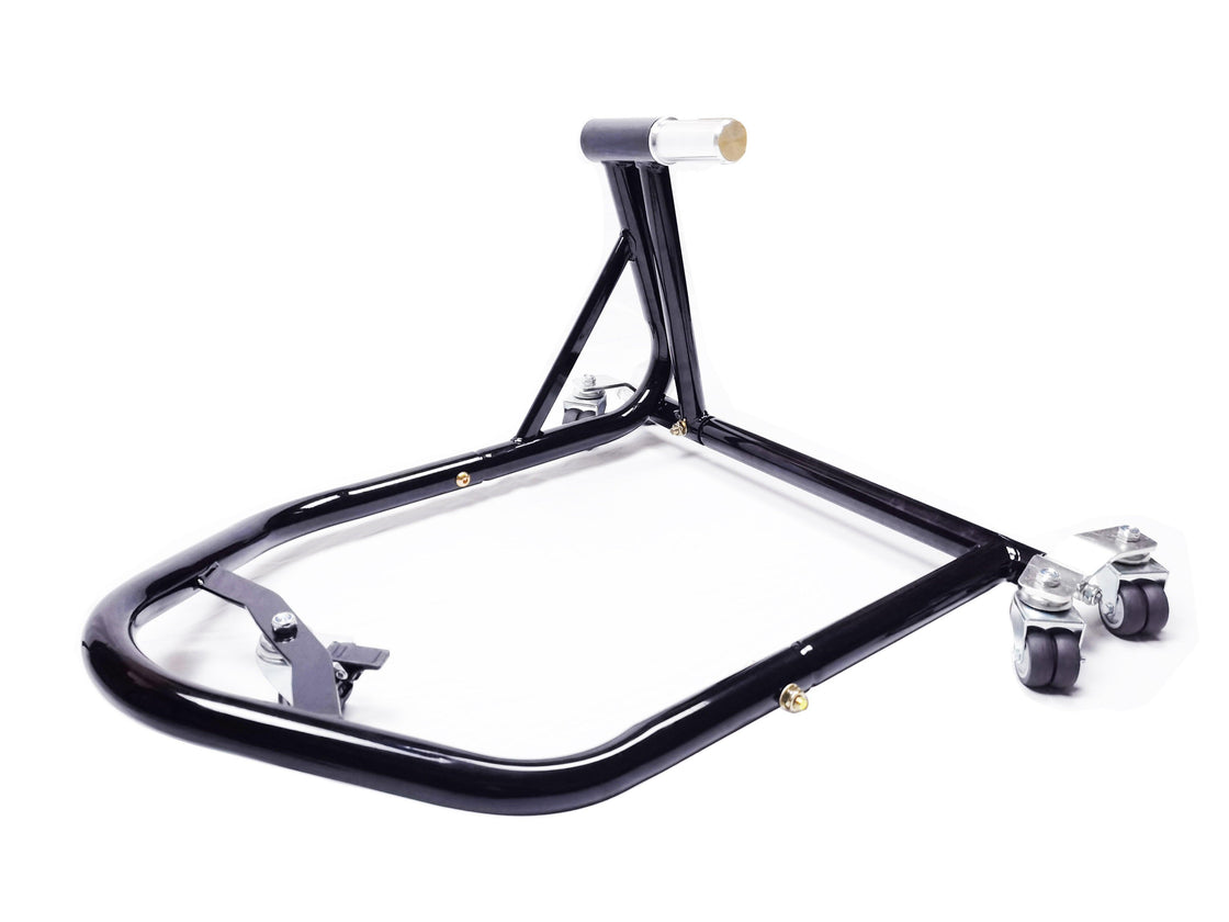 LIOU STAND™ Motorcycle Paddock Stand Dolly Mover - Bean's Moto Booth