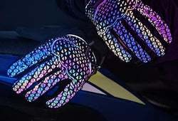 VEMAR Night Elf reflective motorcycle gloves for night riding