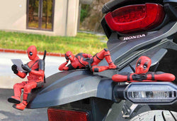 Deadpool Motorcycle Decoration Figurine for motorcycle decor