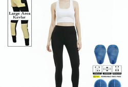 VOLERO women's Kevlar motorcycle shaping leggings for everyday riding