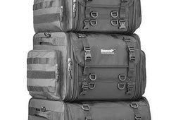 Rhinowalk Motorcycle Touring Tail Bag for weekend rides and commuting