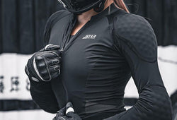 STAR FIELD KNIGHT slim fit motorcycle armor jacket for women