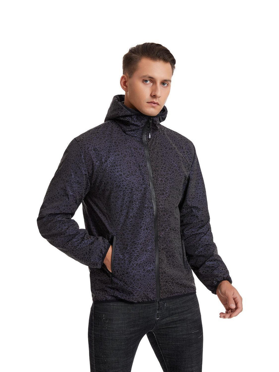 Midnight Rider Reflective Motorcycle Jacket – Bean's Moto Booth