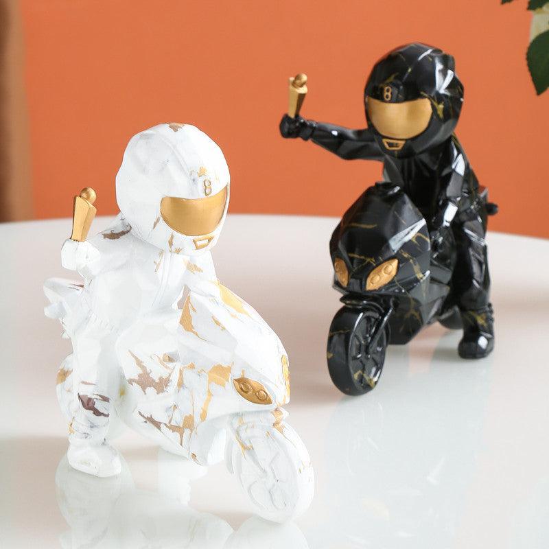 Motorcycle Champion Rider Storage Ornament