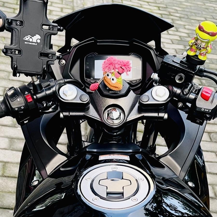 Quirky Cute Motorcycle Key Cover