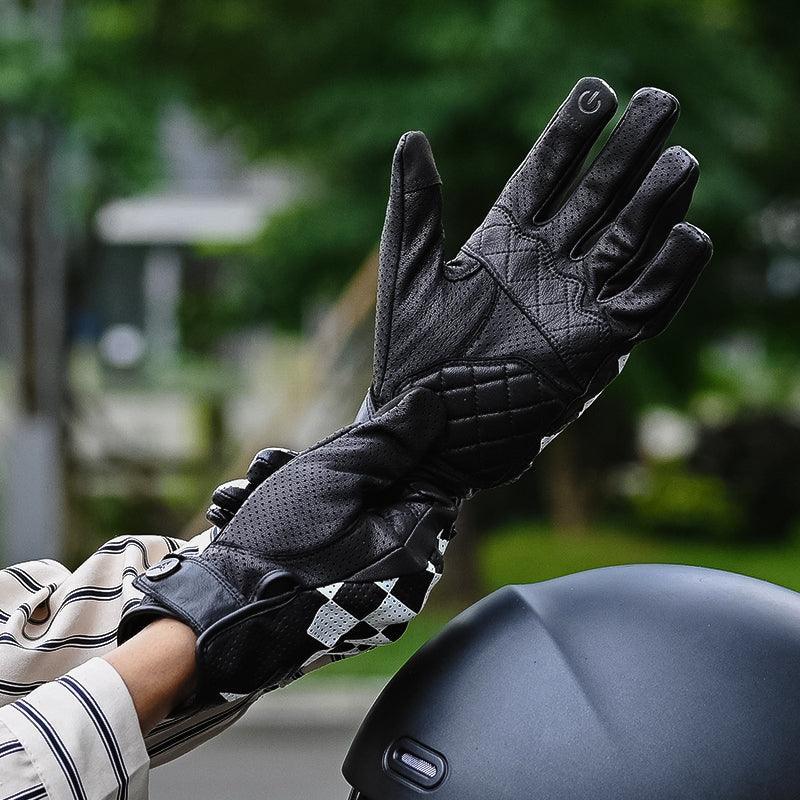 HVA™ Checkerboard Motorcycle Gloves