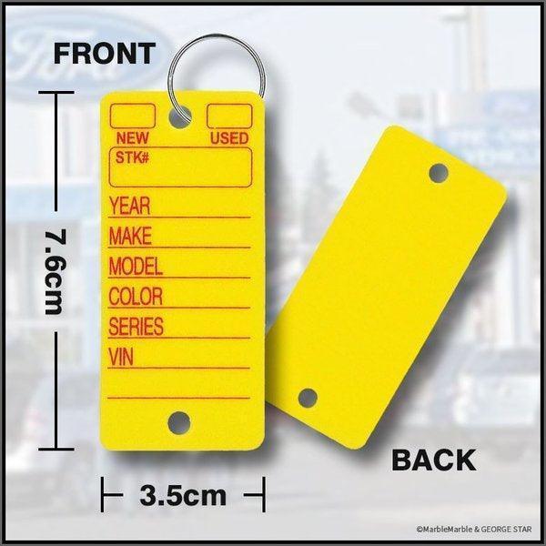 Motorcycle Handwritten Keychain Tag