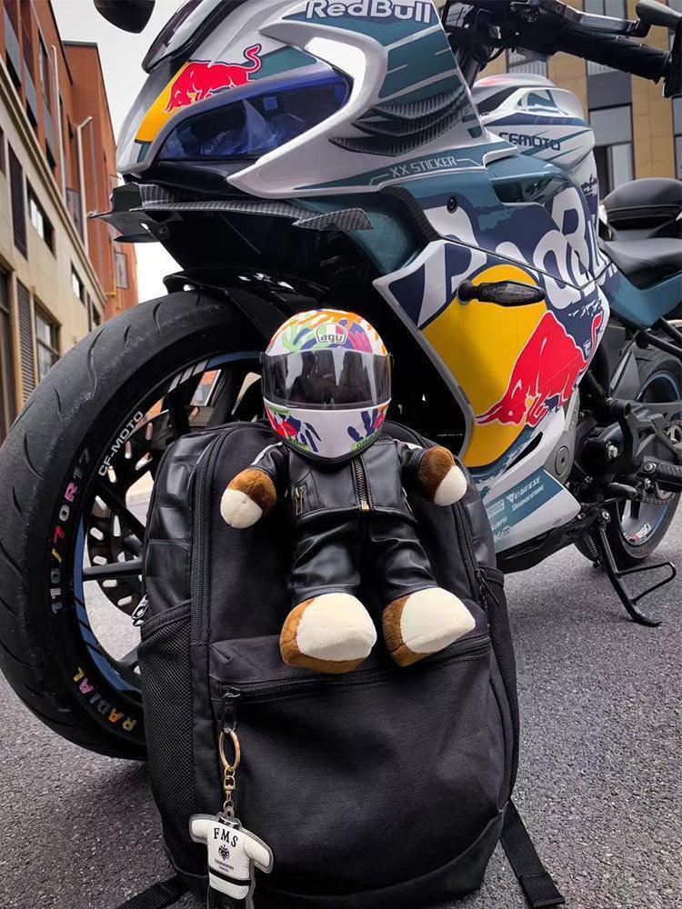 bear helmet bike Motorcycle Buddy Helmet Bear – Bean's Moto Booth