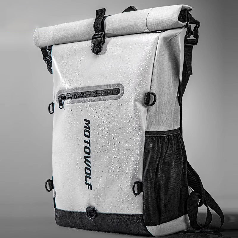 MOTOWOLF™ Waterproof Multifunctional large-capacity Motorcycle Backpack