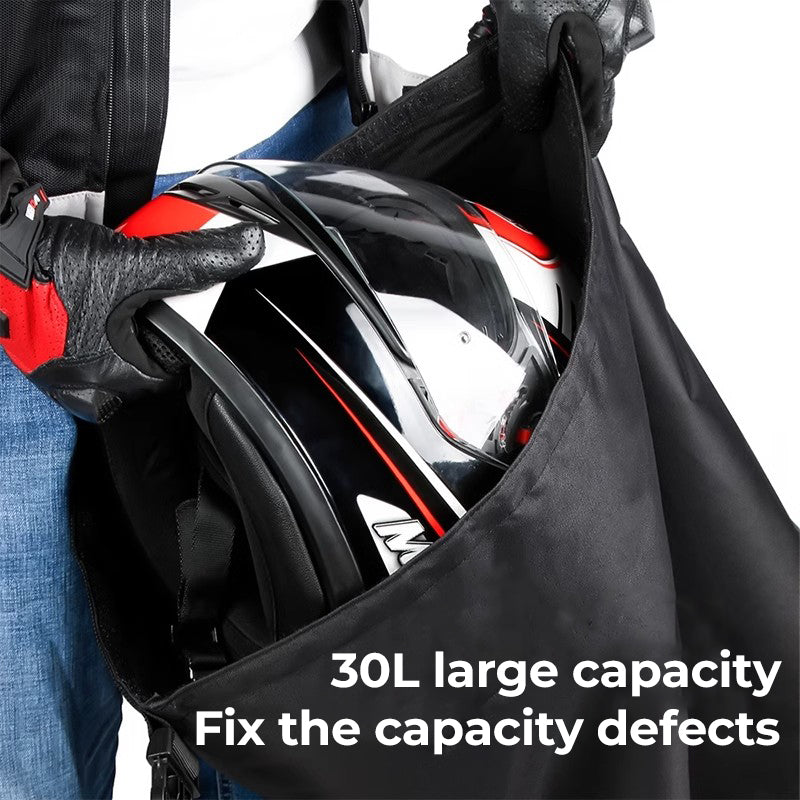 Portable Helmet Storage Bag with Code Lock