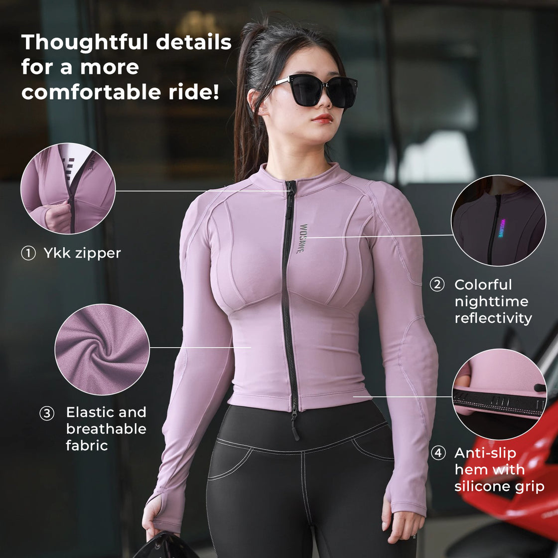 WOSAWE™ Motorcycle Slim Fit Jacket for Women