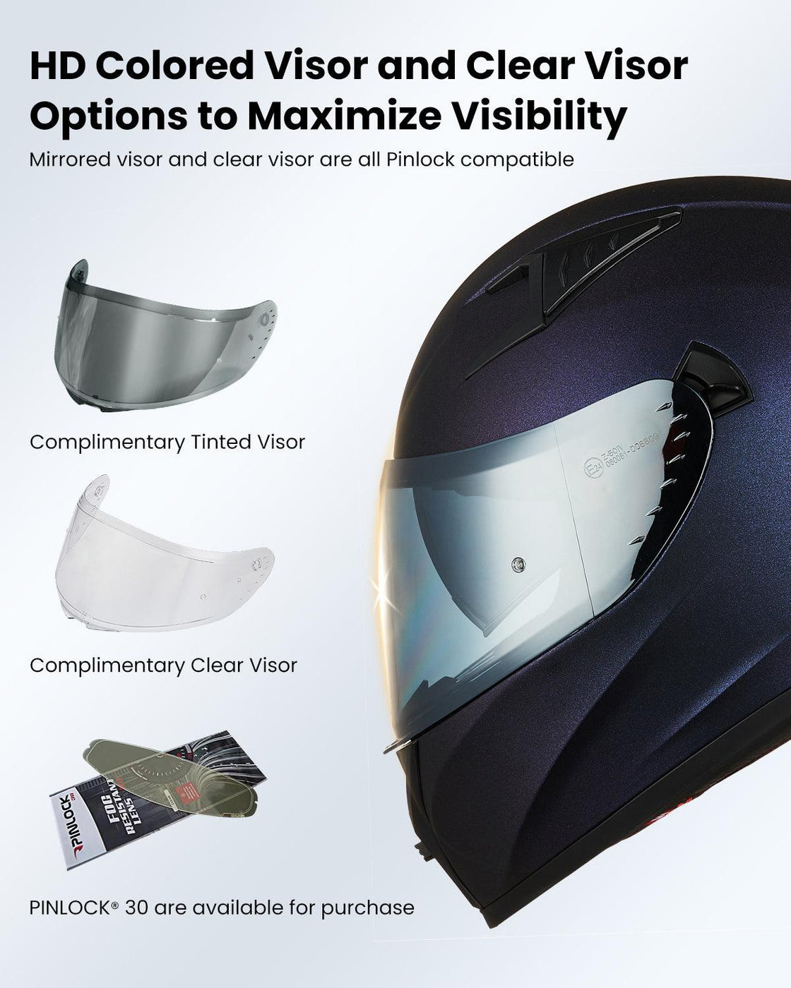 full face dot certified motorcycle helmets ILM Full Face Motorcycle Helmet Model Z501 Lizzard Red / Small