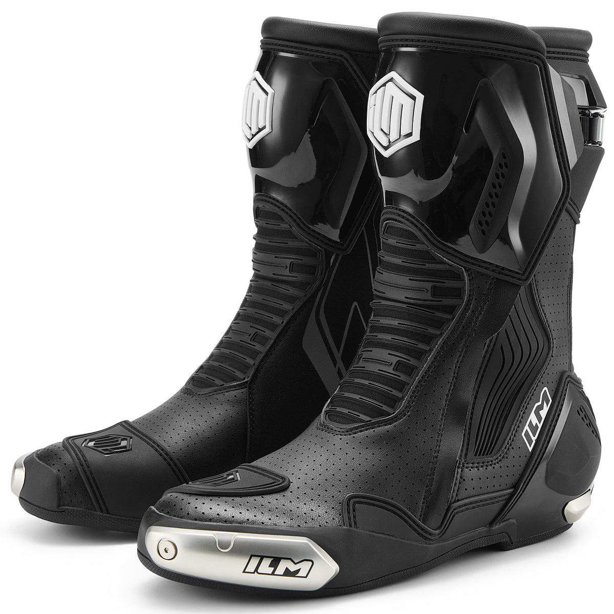 ILM Motorcycle Racing Boots Enhanced Ventilation Anti Slip Street ...