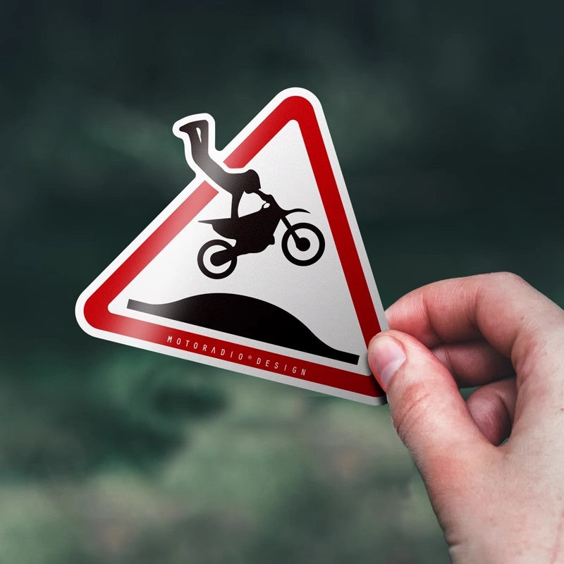Motorcycle-Themed Personalized Stickers