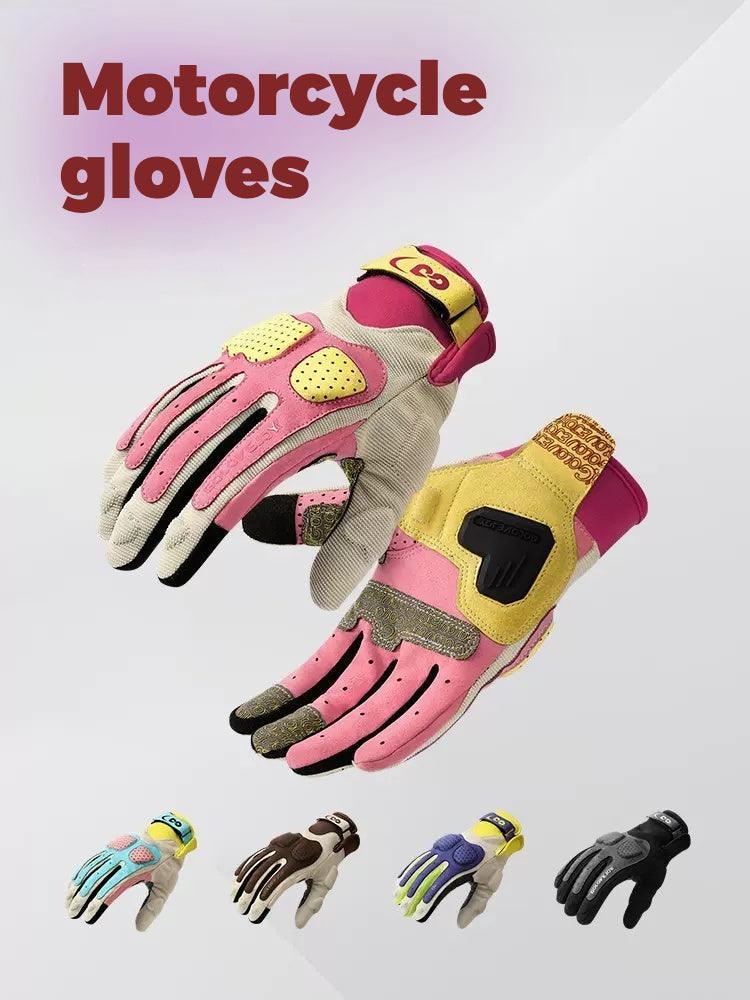 ColorGuard™ Summer Sun Protection Breathable Motorcycle Gloves