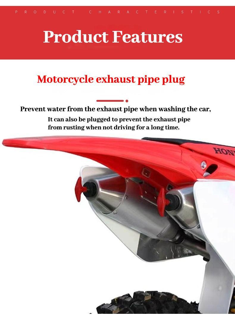 Motorcycle Exhaust Waterproof Plug（Motorcycle Wash Magic Tool）