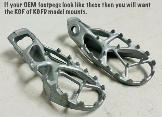 KGHD model (drop mount) FITS: 17'+ KTM, HUSQVARNA KTM, STARK.