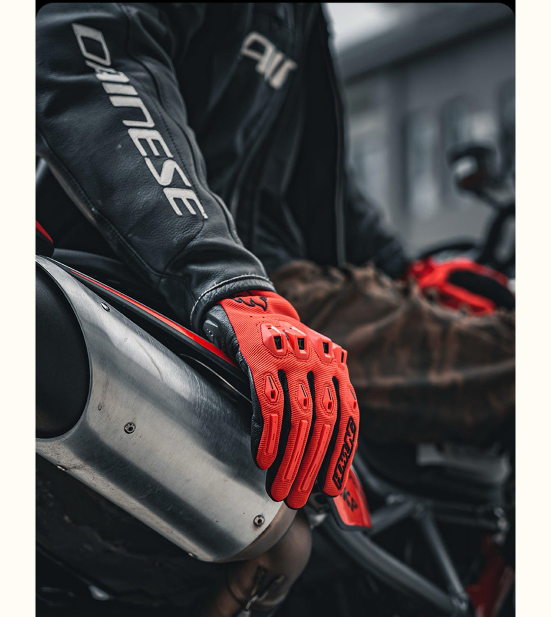 ALIEN MONSTER™ Battle Mech Motorcycle Gloves