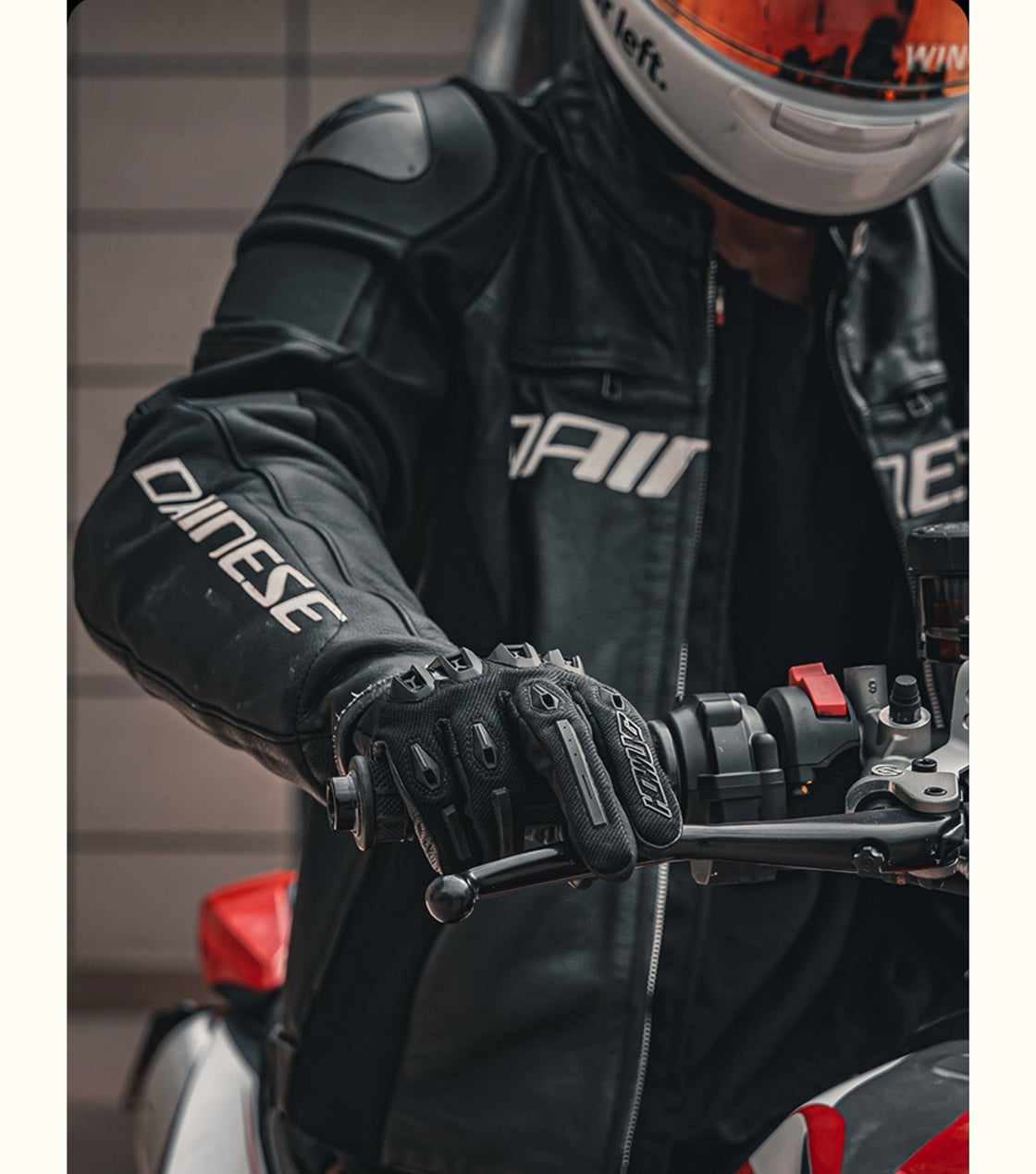 ALIEN MONSTER™ Battle Mech Motorcycle Gloves