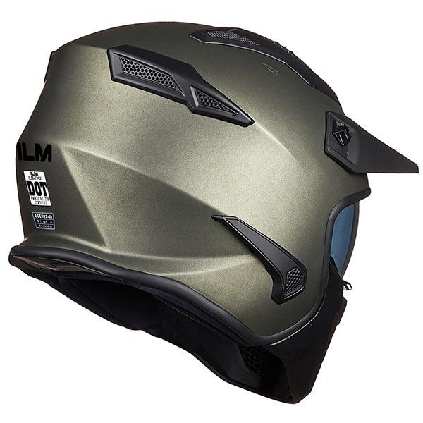 ILM Open Face Motorcycle 3/4 Half Helmet Model 726X White / Small