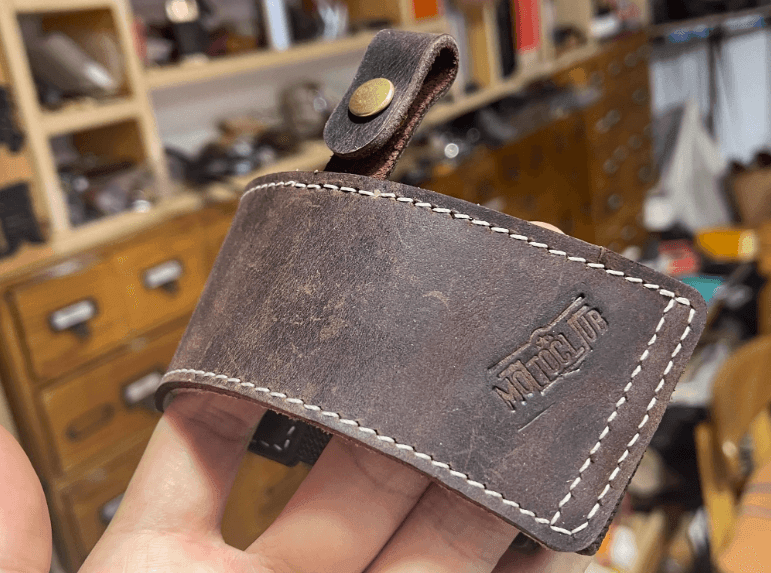 Leather Vintage Gear Shift Protector Shoe Cover