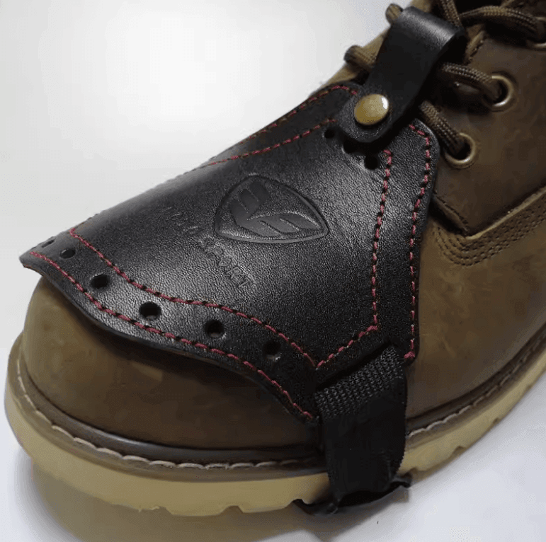 Leather Motorcycle Gear Shift Shoe Cover