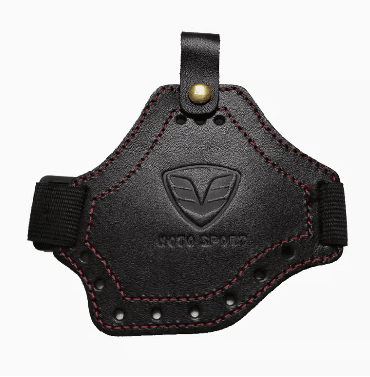 Leather Motorcycle Gear Shift Shoe Cover