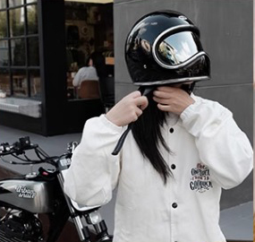AMZ™ Vintage Small Shell Cruiser Helmet AMZ™ Vintage Small Shell Cruiser Helmet
