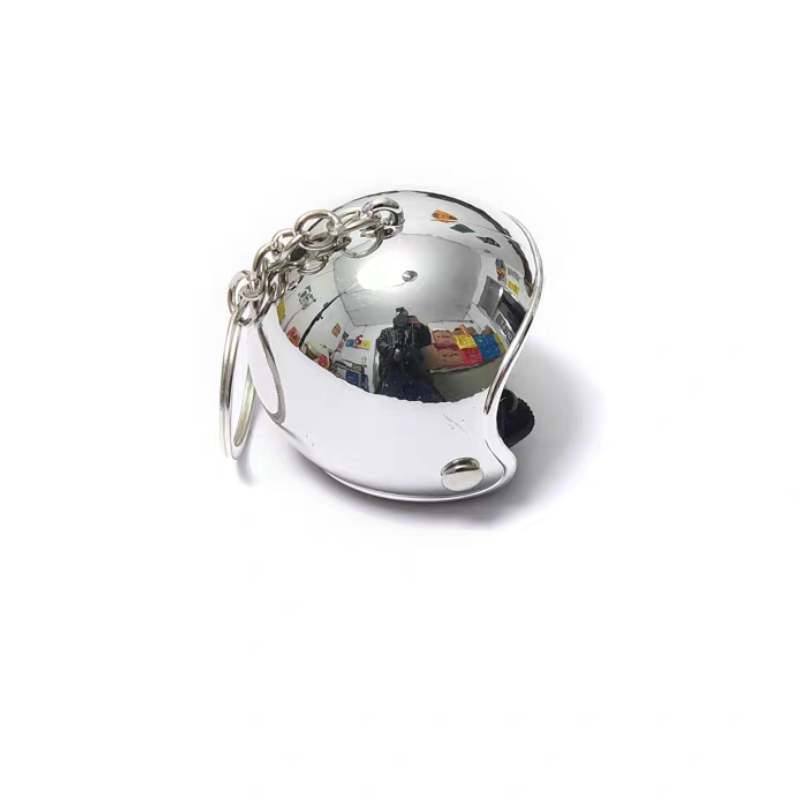Motorcycle Helmet Keychain