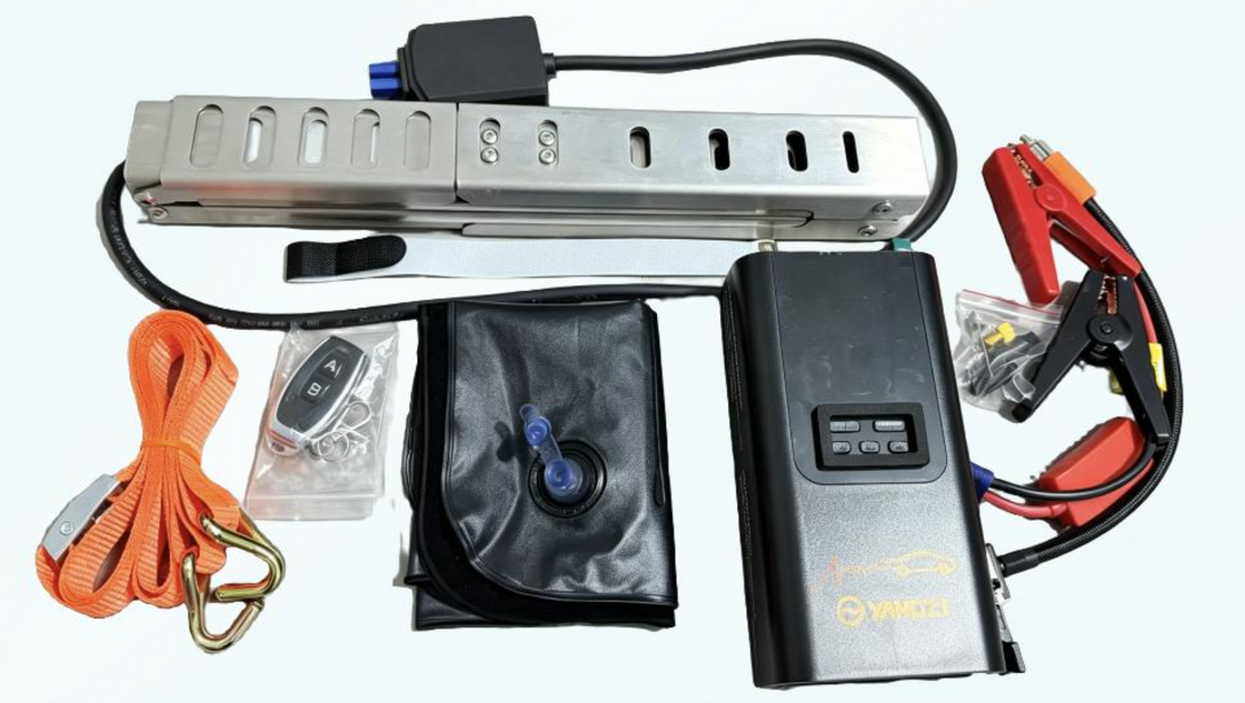 Portable Electric Motorcycle Lift Assist Device
