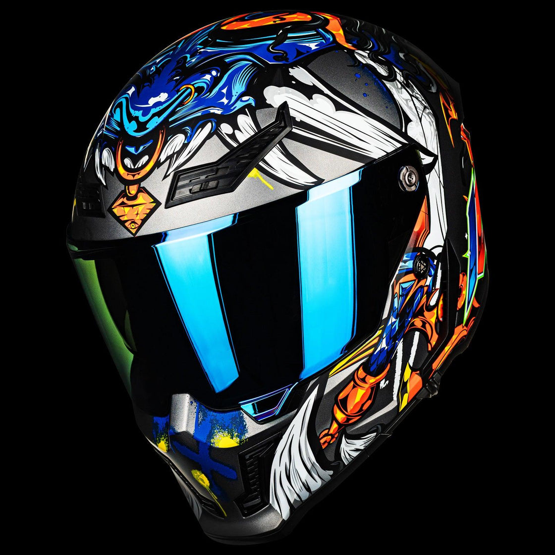 ILM Full Face Motorcycle Helmets Racing Helmet Model MF509