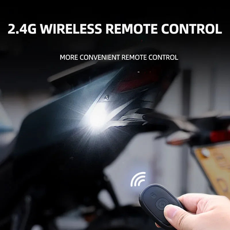 Led Wireless Waterproof Remote Control Motorcycle Strobe Light