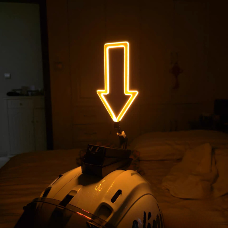 Personalized Helmet Decoration Light