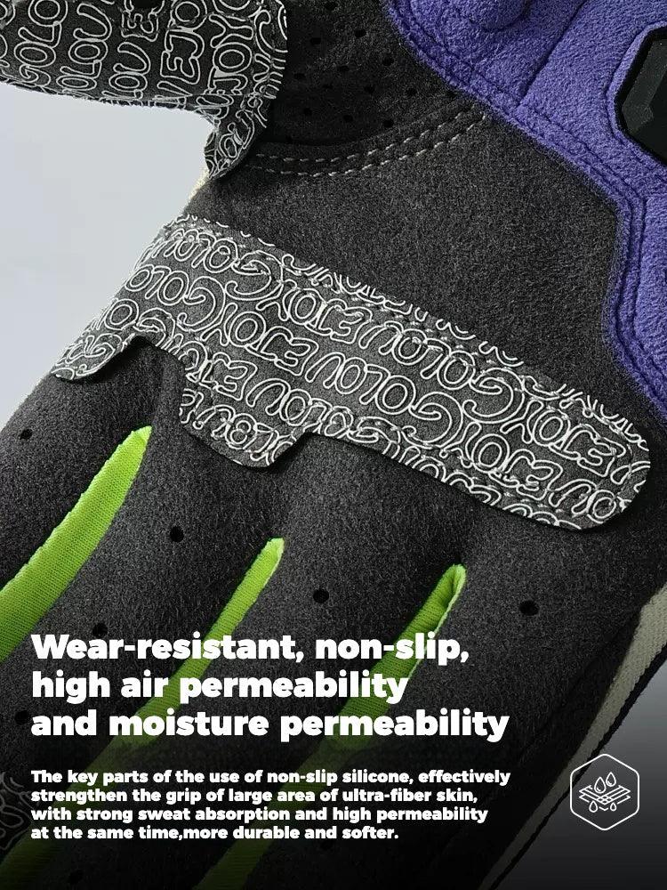 ColorGuard™ Summer Sun Protection Breathable Motorcycle Gloves