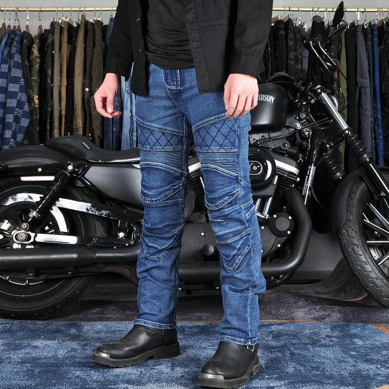 Biker Jeans Single Layer Motorcycle Jeans Skinny Jeans Biker Jeans