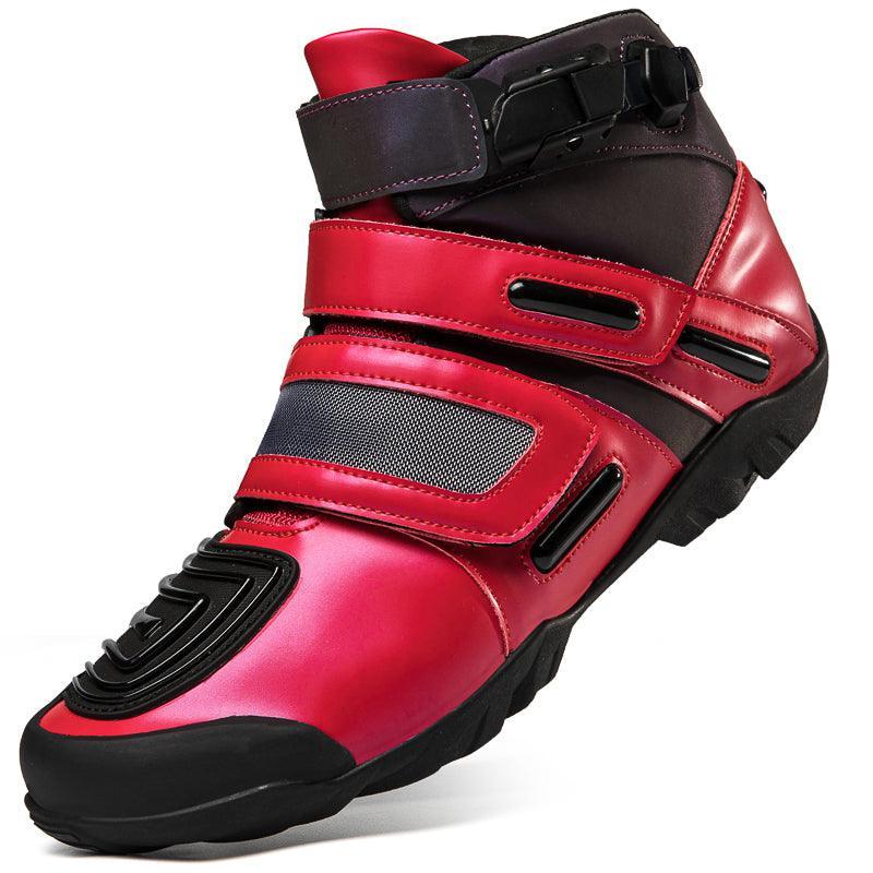 4 Seasons™ -Neon Motorcycle Boots - Bean's Moto Booth