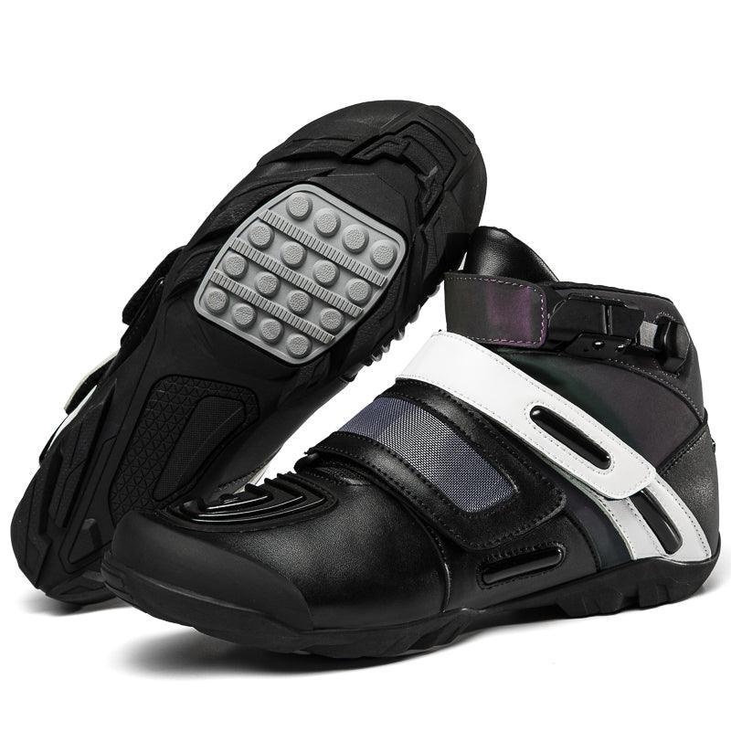 4 Seasons™ -Neon Motorcycle Boots - Bean's Moto Booth