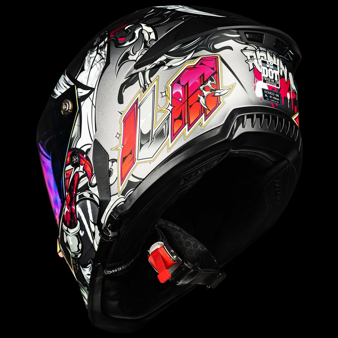 ILM Full Face Motorcycle Helmets Racing Helmet Model MF509