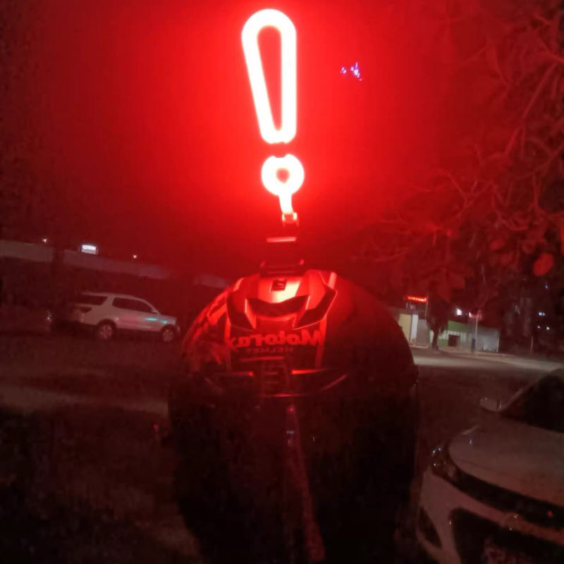 Personalized Helmet Decoration Light