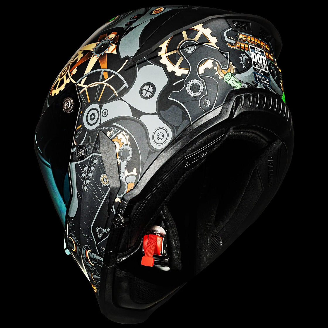 ILM Full Face Motorcycle Helmets Racing Helmet Model MF509