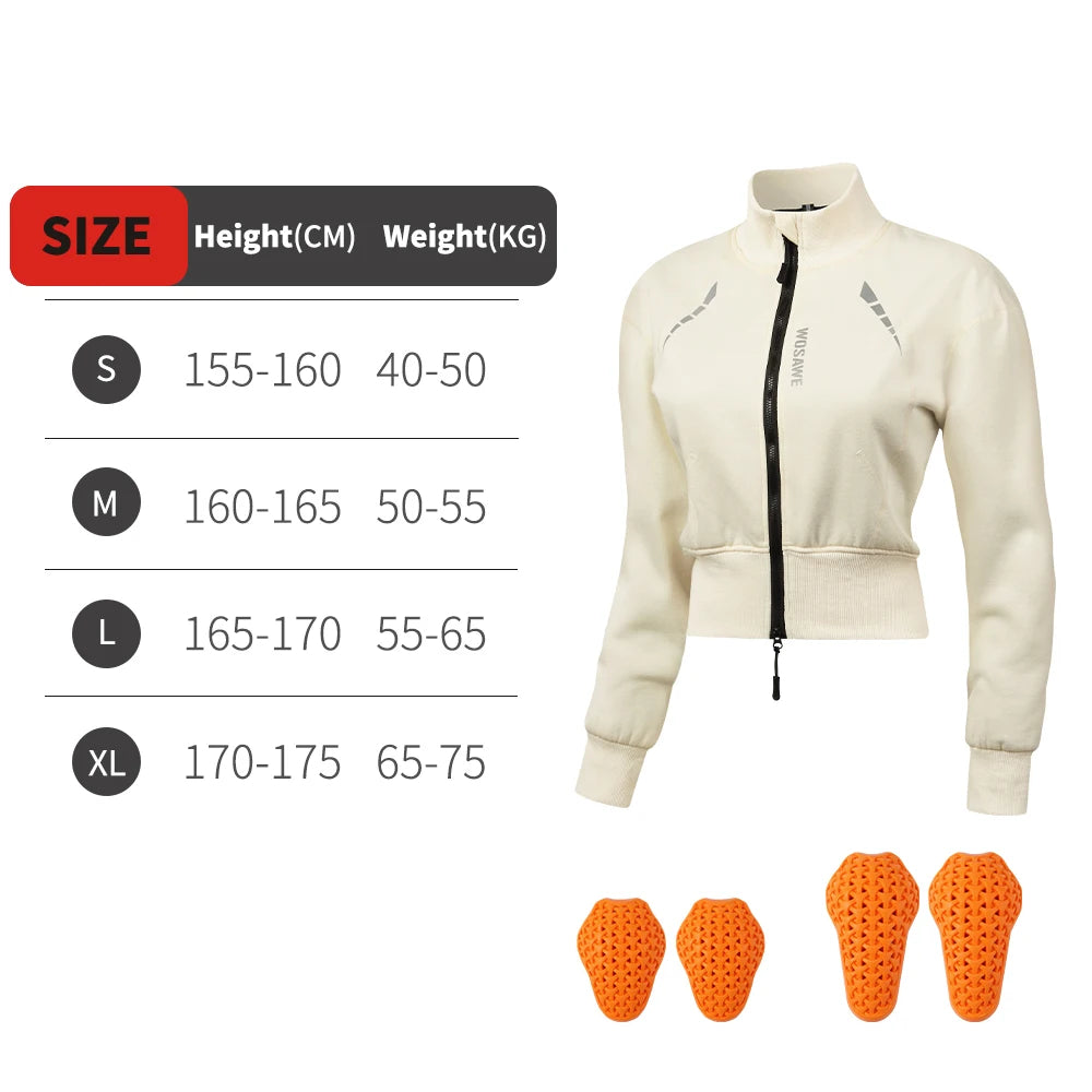 WOSAWE™ Autumn/Winter Motorcycle Jacket for Women