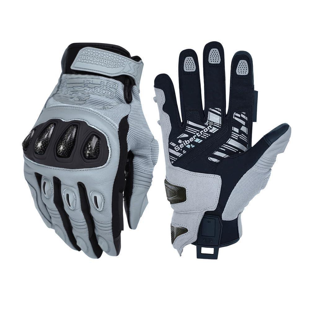 Seibertron™ SPS-4 Carbon Fiber Autumn and Winter Motorcycle Gloves