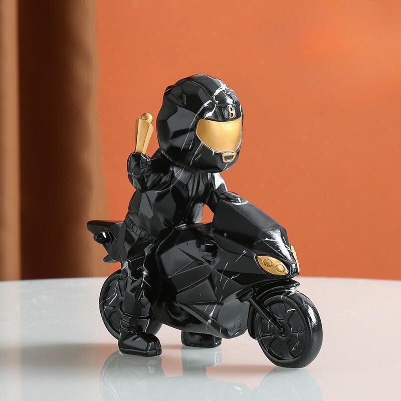 Motorcycle Champion Rider Storage Ornament