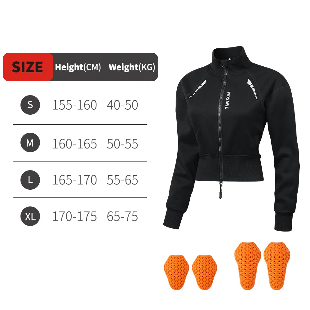 WOSAWE™ Autumn/Winter Motorcycle Jacket for Women