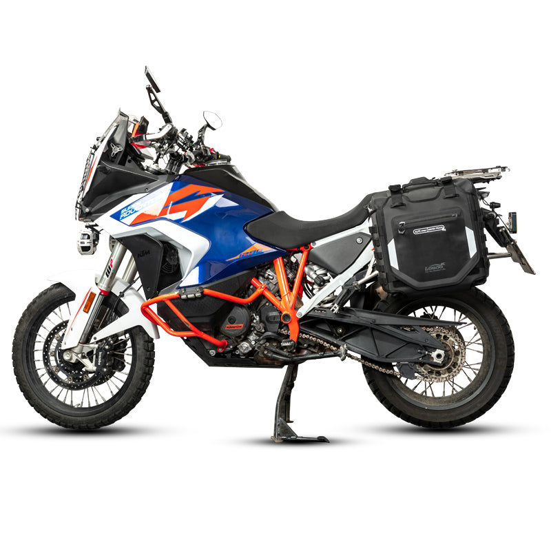 LOBOO Inflatable Motorcycle Side Bag Set – ALPS Series Waterproof Travel Saddle Bags (Available in 23L, 30L, or Mixed 23L+30L Options)