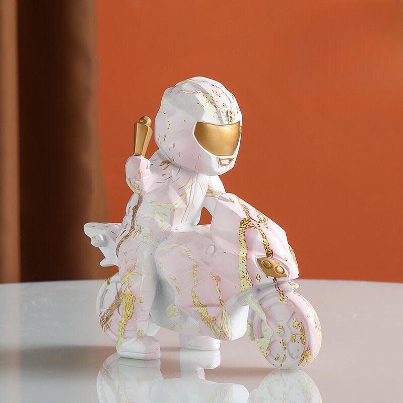 Motorcycle Champion Rider Storage Ornament