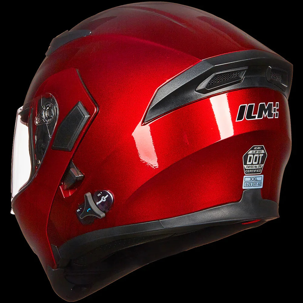 ILM Modular Flip up Full Face Bluetooth Motorcycle Helmet Model 902BT